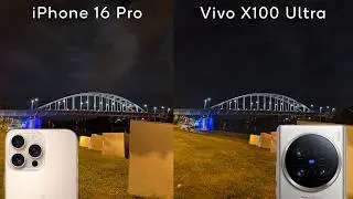 iPhone 16 pro vs Vivo X100 Ultra Low Light Comparison!