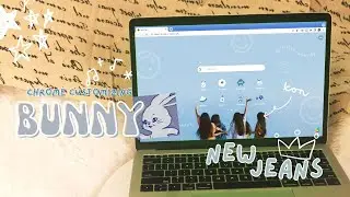 Ways to Customize GOOGLE CHROME Theme! | Free template New jeans theme