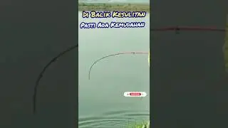 Bahagianya mancing meskipun harus nungging nungging 