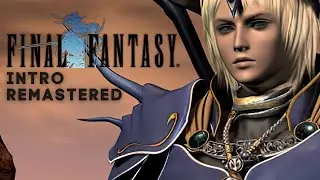 Final Fantasy 1 PS1 Intro Remastered [HD]