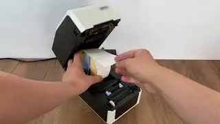 iDPRT ID2X: калибровка и установка этикетки