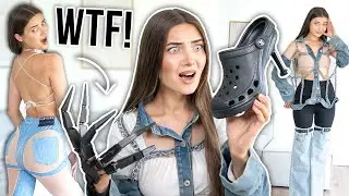 I BOUGHT THE WEIRDEST CLOTHING ITEMS! WTF ARE THOSE!