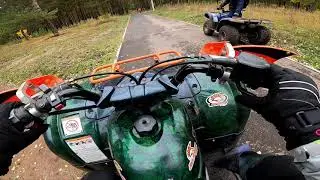 ПОКАТУШКИ НА КВАДРИКАХ ГАРЯЗЬ И ДРИФТ#moto
