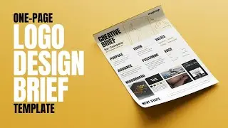 Logo Design Brief: My Simple One-Page Template