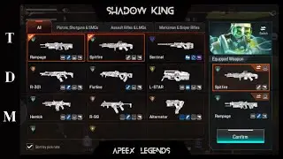 TDM Gameplay with Caustic. Shadow King - Apex Legends.