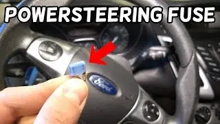 ELECTRIC POWER STEERING ASSIST FUSE LOCATION FORD FOCUS MK3 2012-2018