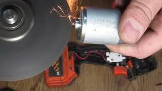 Repair of the Dnepr M CD-182 screwdriver / engine replacement
