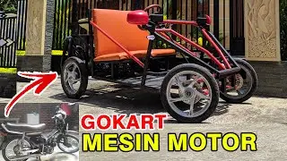 GOKART MESIN MOTOR BISA MUNDUR (TANPA GARDAN)
