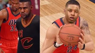 NBA LIVE 16 Rising Star - Shooting Like Curry! A BLOWOUT In Cleveland?!