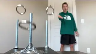 Impossible Ring Toss Trick Shots | 2cool4school