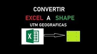 Convert table Excel a Shapefile in ArcGIS, Export Excel to Shape file, GPS point to Shape File