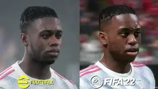 مقارنة بين ايفوتبول 2022 و فيفا 22 I eFootball 2022 (PES 2022) vs FIFA 22 PS5 4K Graphics Comparison