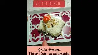 Gelin Pastası Tarifi | Sütlü Tatlılar | İkramlık Tarifler