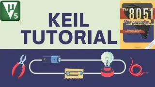 Basic 8051 Programming in Assembly using Keil | Microcontroller by Mazidi