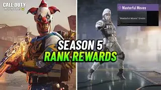 Best Rank Rewards in Season 5 CODM | Free Emote S3 Series Cod Mobile 2023