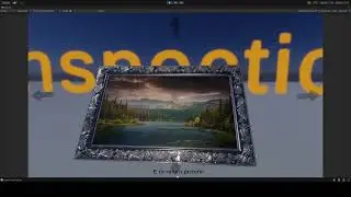 Unity Inspect Item + TV + Book (Work in progress)