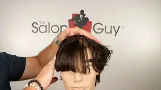 How to Make Wavy Hair Straight - TheSalonGuy