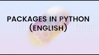 Concept of Package in Python Programming in English Language