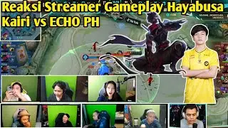 Reaksi streamer  melihat Hayabusa Kairi VS ECHO PH M4 World Championship 2022