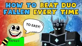 🌟How to Beat DUO Fallen Mode Every Time in TDS, Tower Defense Simulator!🌟