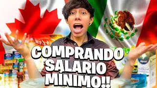 ¿Cuanto puedes COMPRAR con el SALARIO MÍNIMO de cada país? 🇲🇽🇨🇦