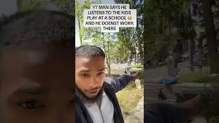 Man Confronts Creepy Guy at School #shorts