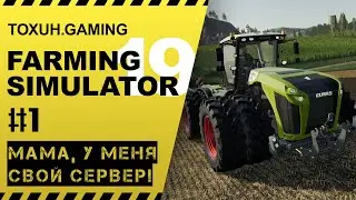 Farming Simulator 19. #1. Свой сервер — свой мир. Всем добро пожаловать.