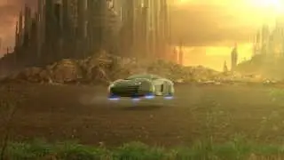 Futuristic Hover Car - Visual Effects shot & Breakdown - CGI