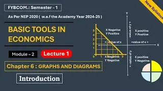 Graph and Diagrams | Chapter 6 | Lecture 1 | FYBCOM | Basic Tools in Economics | As per nep 2020