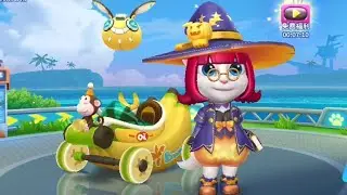 Talking Tom Karting Witch Angela unlocked Gameplay Android ios