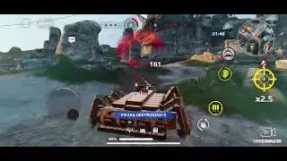 Crossout mobile  the king 1 cabinas azules