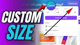 How to Custom Size in Canva