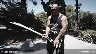 Kampilan sword by Native Clan Training Blades: Pekiti-Tirsia Kali [PTK-SMF]