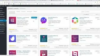 Установка и настройка плагина Elementor