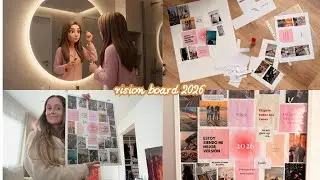 A DAY WITH ME 💕 + TUTORIAL TO CREATE YOUR ✨VISION BOARD 2026✨