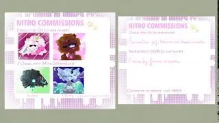 Nitro Commissions!