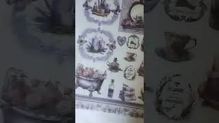 Papel de seda Litoarte para Decoupage. #litoarte #artesanato