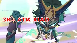 3.1K ATK ON XIAO DAMAGE SHOWCASE