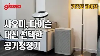 [기즈모 라이프] 샤오미, 다이슨 거쳐서 이번에 선택한 공기청정기