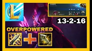 WILD RIFT: XAYAH FULL CRITICAL! BEST ITEM BUILD 2021 | PITS WILD RIFT