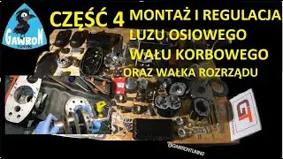 CZĘŚĆ 4 Montaż wału korbowego oraz wałka rozrządu BMW R100RS 