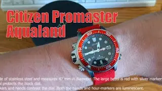 Citizen Promaster Aqualand Red Diver's Watch - BN2039-59E Showcase
