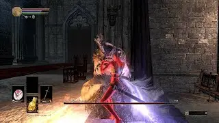 Понтифик Саливан без урона. Перс без прокачки. Dark Souls 3.