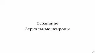 5.6 Сознание. Осознание. Зеркальные нейроны