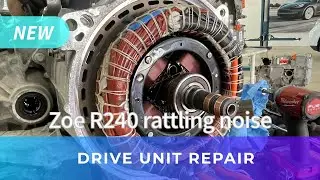 Renault Zoe - R240 Electric Motor Remanufacturing - Milling sound