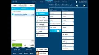 Duet POS System - Adding an Item to a Ticket