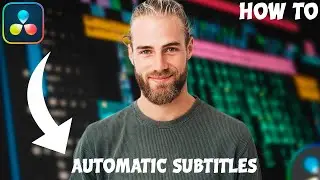 How to Add AUTOMATIC SUBTITLES in Davinci Resolve 18.6 | How to make AUTOMATIC Captions