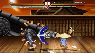 TOM VS POPEYE-TOO FUNNY!