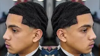 BARBER TUTORIAL: HOW TO CUT DEEP 360 WAVES LOW TAPER