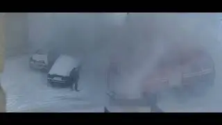 Новополоцк. 25 декабря по адресу Гайдара, 9 произошло самопроизвольное возгорание автомобиля.